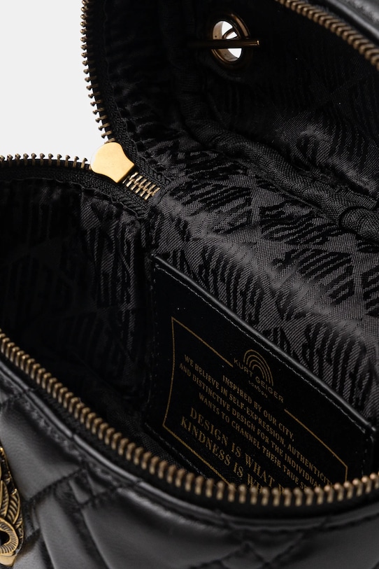 Kožna torba Kurt Geiger London KENSINGTON 4375100109 crna