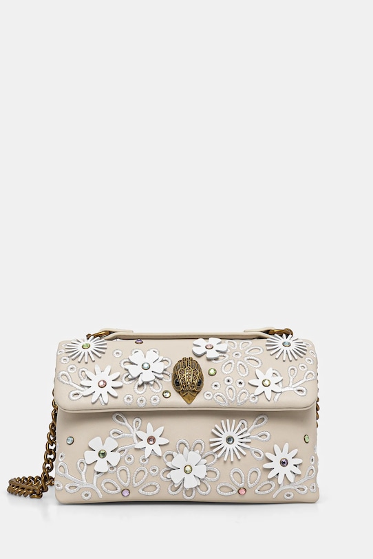 Kurt Geiger London poseta de piele KENSINGTON imprimeu bej 4373541109