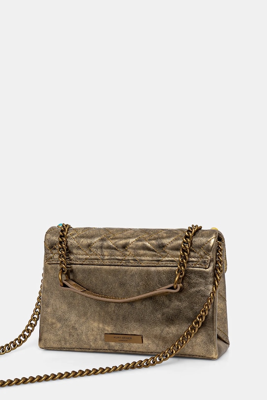 Аксесуари Шкіряна сумочка Kurt Geiger London KENSINGTON 4373060109 золотий