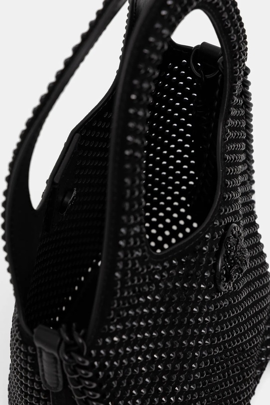 Kurt Geiger London torebka zamszowa CHELSEA czarny 4359100209