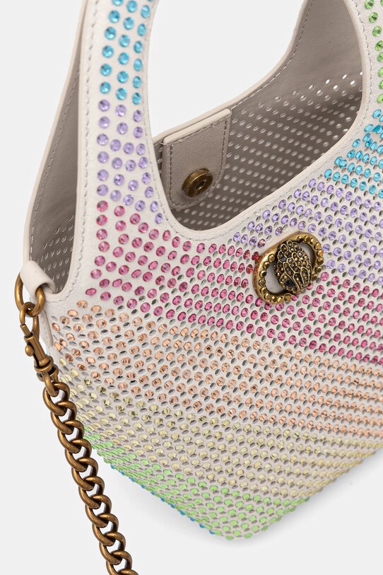 Kurt Geiger London geanta de mana din piele intoarsa CHELSEA 4359044209 bej