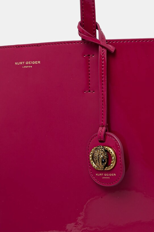 Kurt Geiger London bőr táska CHELSEA 3601452309 rózsaszín