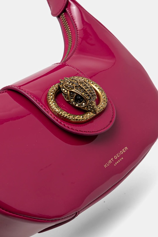 Kurt Geiger London torebka skórzana CHELSEA 3601152309 różowy