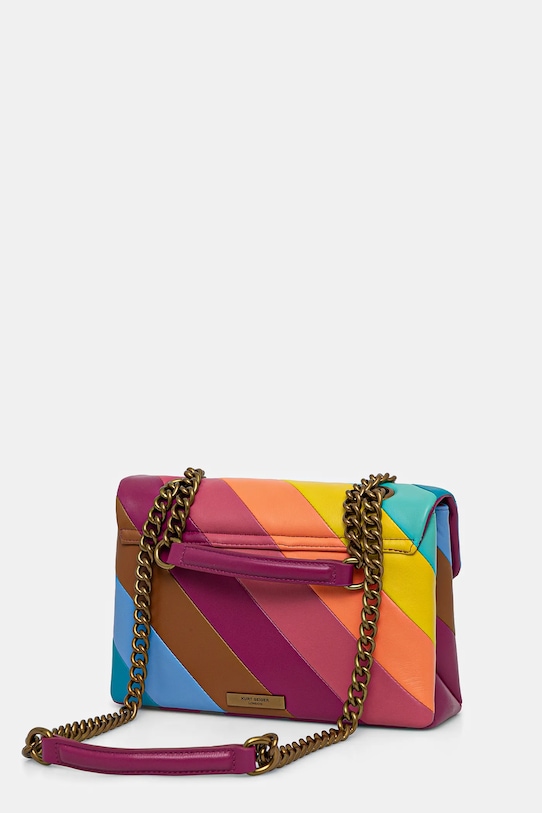 Accesorii Kurt Geiger London poseta de piele KENSINGTON 3586899109 multicolor