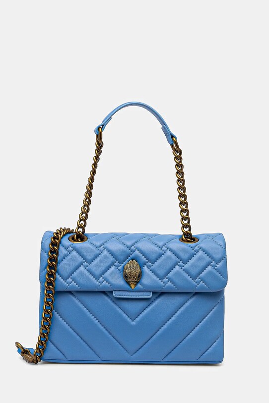 Kurt Geiger London geantă de piele KENSINGTON uni violet 3586282109