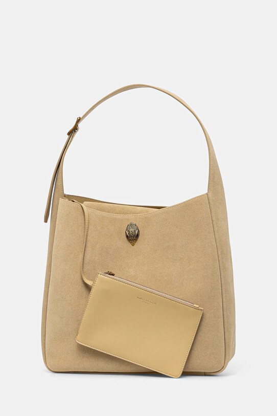 Kurt Geiger London borsa in pelle scamosciata pelle scamosciata verde 3576073209