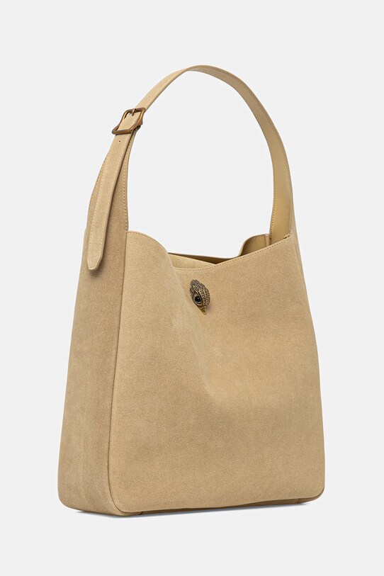 Kurt Geiger London borsa in pelle scamosciata 3576073209 verde SS25
