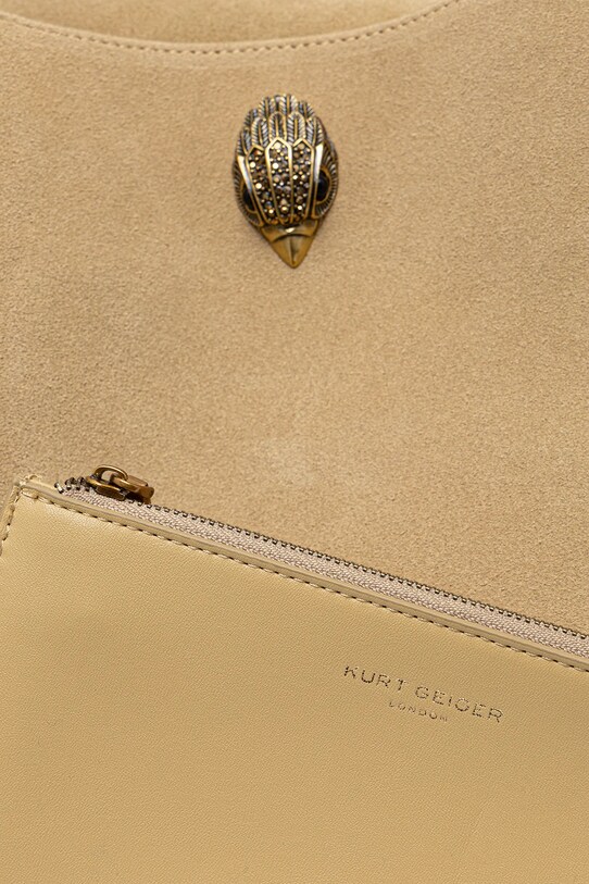 Kurt Geiger London borsa in pelle scamosciata verde 3576073209