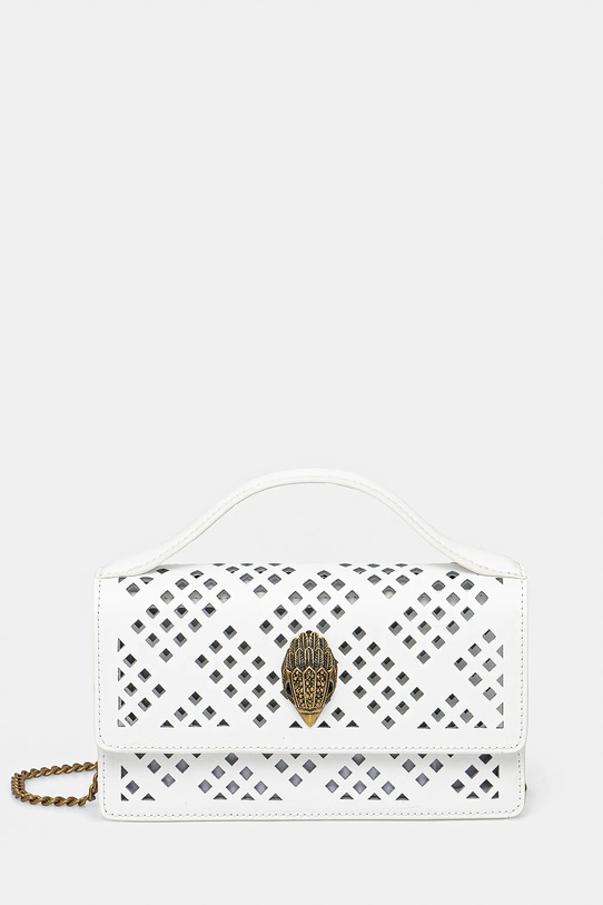 Kabelka Kurt Geiger London přírodní kůže bílá 2744115109