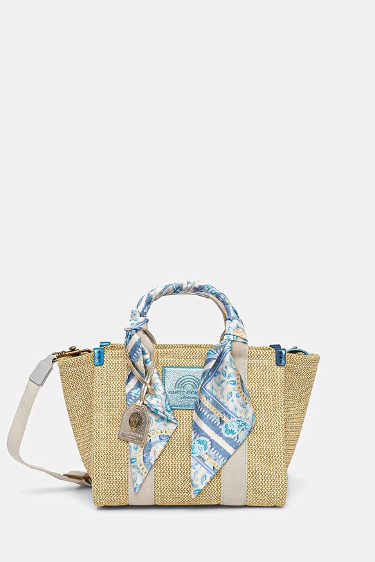 Kabelka Kurt Geiger London SOUTHBANK nevejde se A4 béžová 2043849999