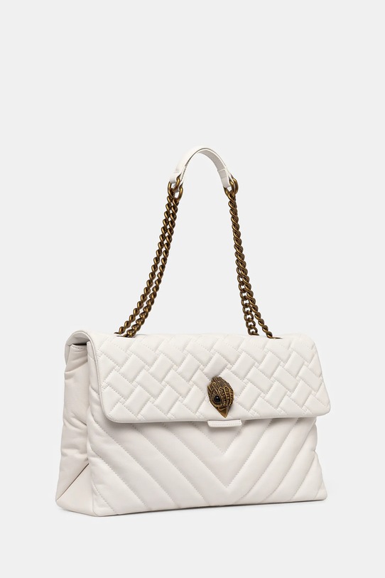 Kurt Geiger London poseta de piele KENSINGTON 1100510109 alb SS25