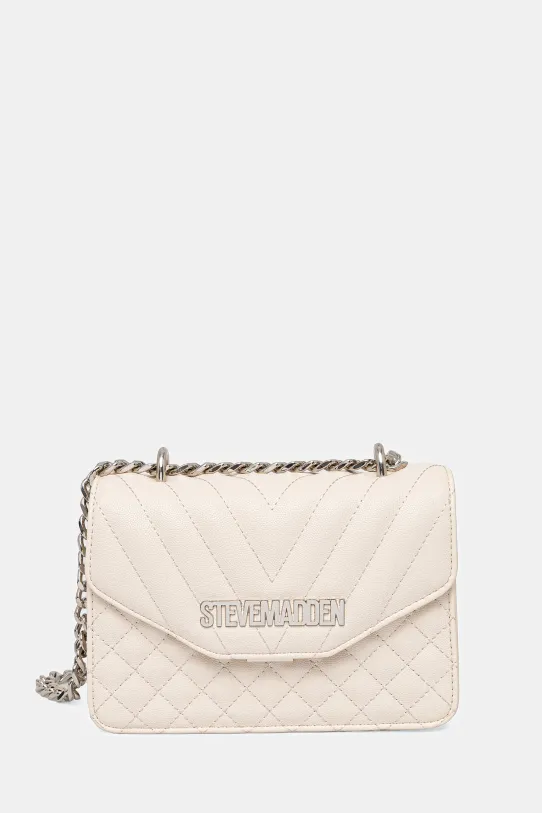 Kabelka Steve Madden Bstake-2 jednofarebný béžová SM13001704