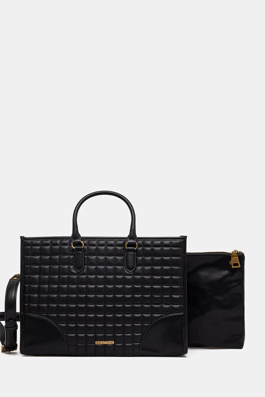Kabelka Steve Madden Bmisa hladký černá SM13001467