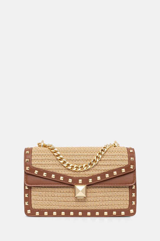 Kabelka Steve Madden Bcavet hladký hnědá SM13001778