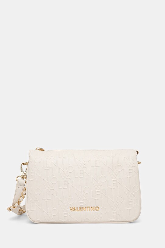 Τσάντα Valentino Bags απομίμηση λείου δέρματος μπεζ VBS6V010