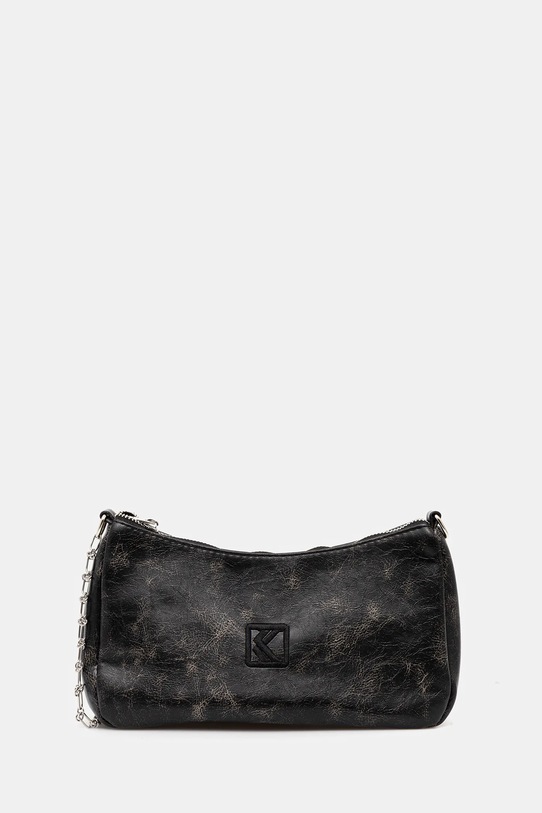 Kabelka Karl Kani imitácia kože čierna 41020021