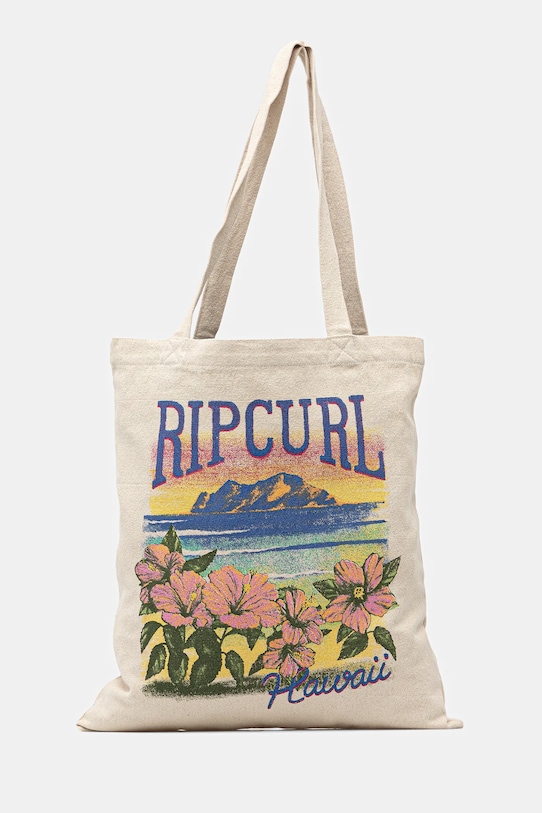 Rip Curl geantă de bumbac cu modele bej 02KWSB