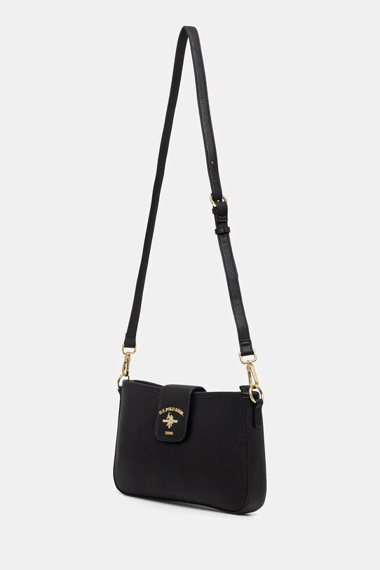 Kabelka U.S. Polo Assn. Stanford BEUSS6366WVP černá SS25