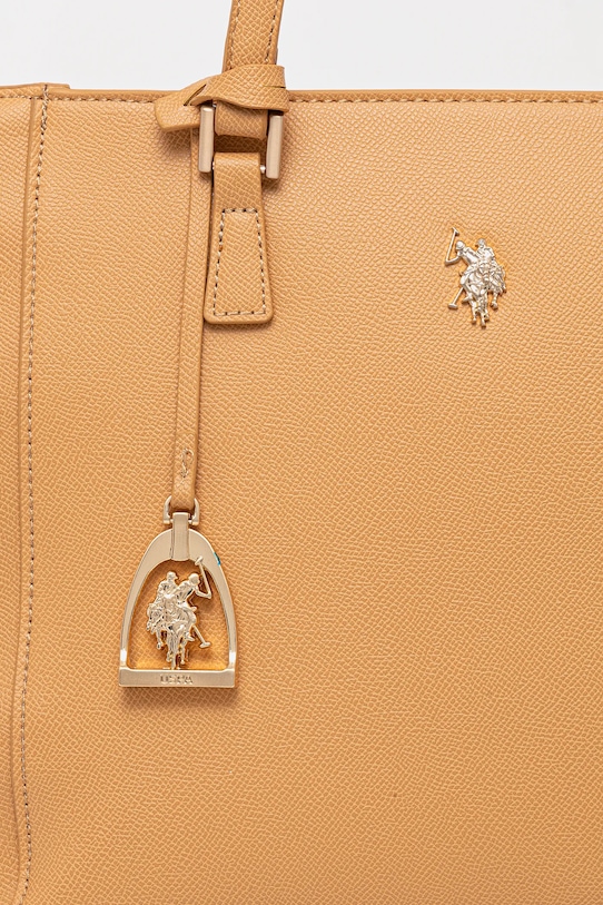 U.S. Polo Assn. geantă Jones bej BEUJE8657WVP