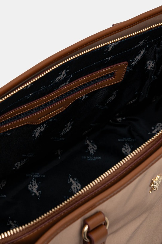 U.S. Polo Assn. torebka Houston BEUHU6386WZC beżowy