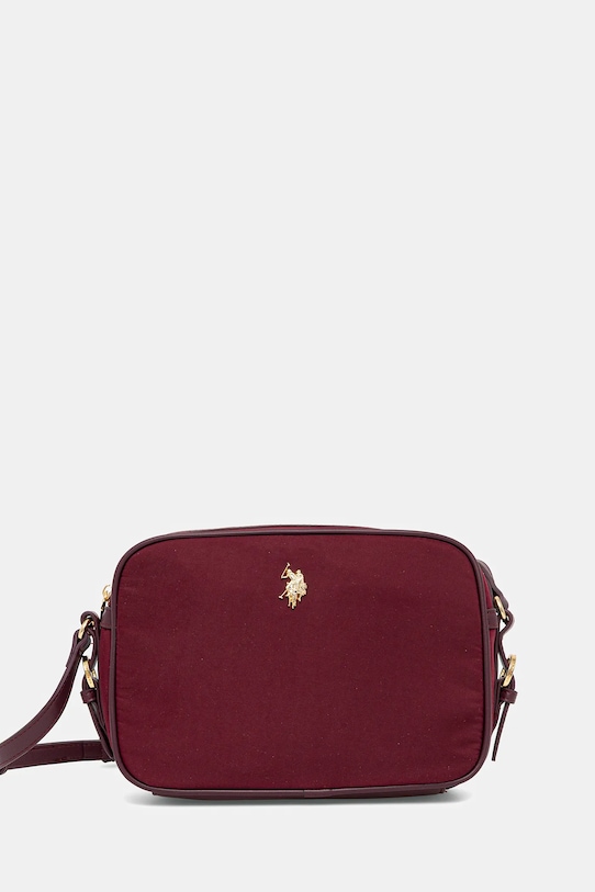 Kabelka U.S. Polo Assn. Houston burgundské BEUHU6381WZC