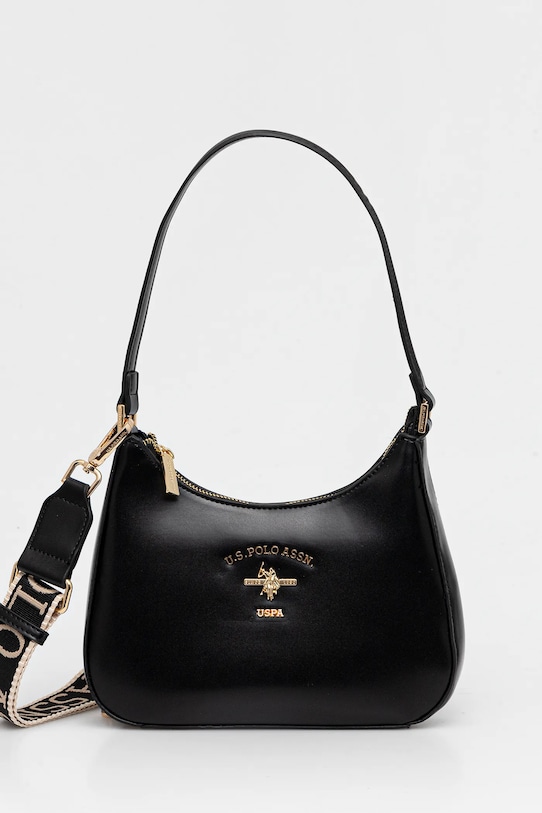 Kabelka U.S. Polo Assn. Heat nevejde se A4 černá BEU7H8619WVP