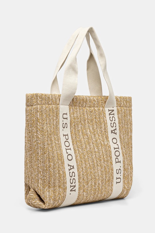 U.S. Polo Assn. geantă Pool BEU2P8692WP5 bej SS25