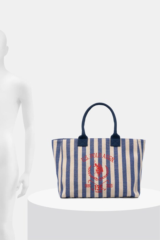 Памучна чанта U.S. Polo Assn. Pool BEU2P8693WCO