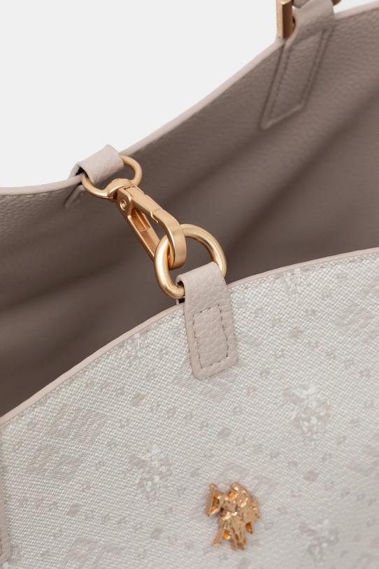 U.S. Polo Assn. torebka dwustronna Malibu beżowy BEUM08707WVP