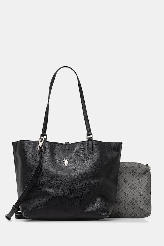 U.S. Polo Assn. torebka dwustronna Malibu nie mieści A4 czarny BEUM08707WVP