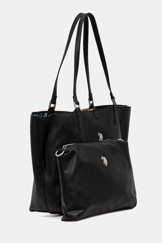 U.S. Polo Assn. poseta cu doua fete Rogersville BEURR8709WVP negru SS25