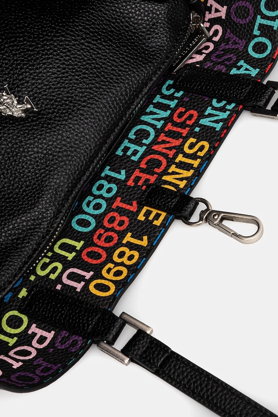 U.S. Polo Assn. poseta cu doua fete Rogersville BEURR8709WVP negru