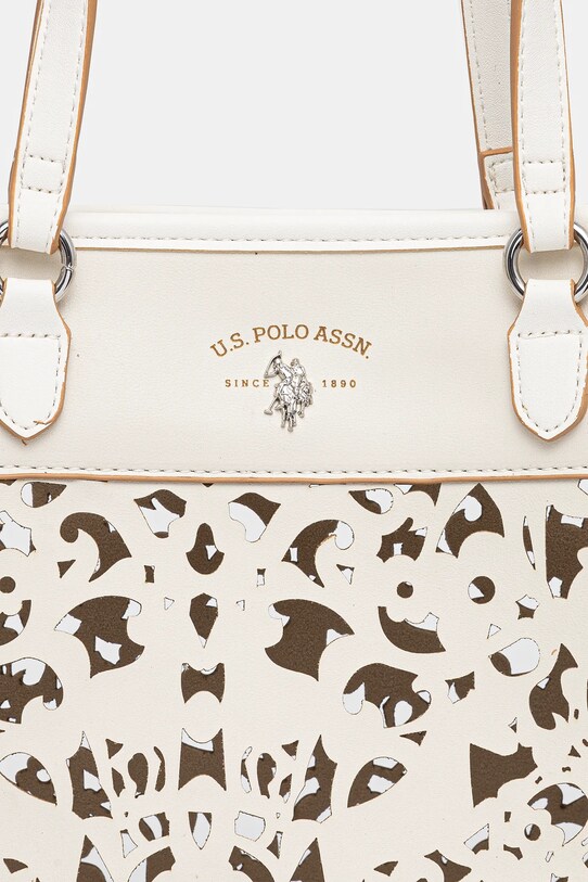 U.S. Polo Assn. kézitáska Road fehér BEU1R8646WWI