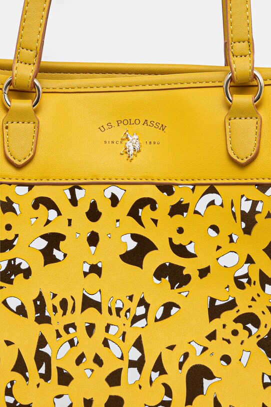 Kabelka U.S. Polo Assn. Road žlutá BEU1R8646WWI