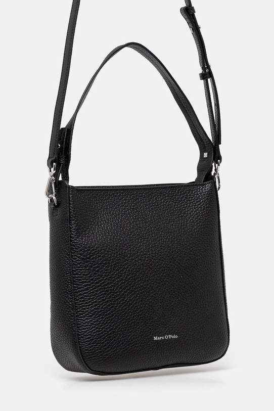 Kožená kabelka Marc O'Polo 50219651001109 čierna SS25