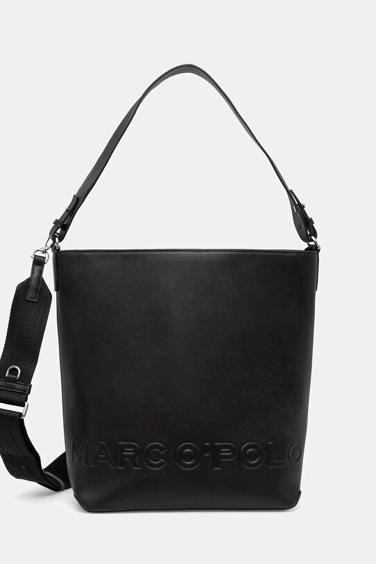 Kabelka Marc O'Polo nášivka čierna 50312101001600