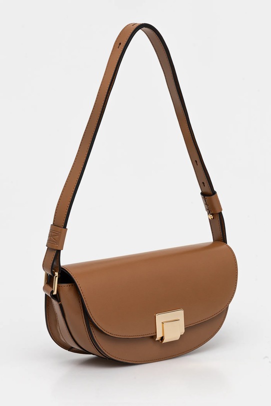 Marc O'Polo borsa a mano in pelle 50312210701203 marrone SS25