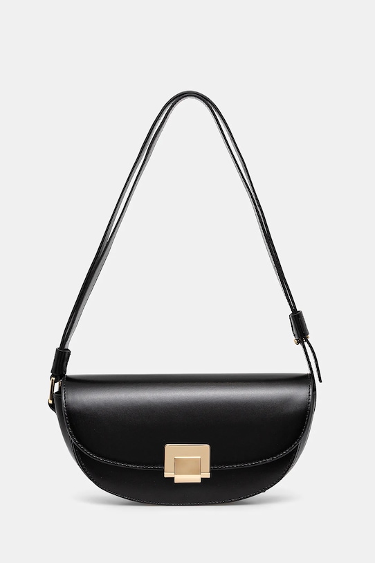 Marc O'Polo poseta de piele uni negru 50312210701203