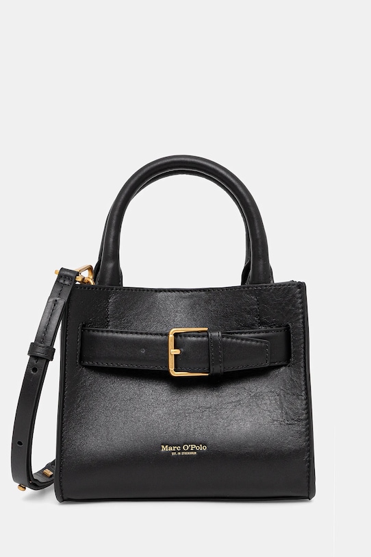 Kožená kabelka Marc O'Polo přírodní kůže černá 50318760701141