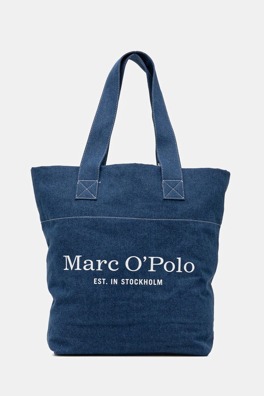 Marc O'Polo geantă din denim incape in A4 albastru 50411900201637