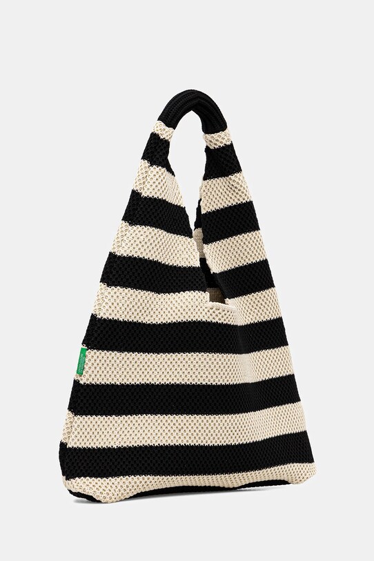 Torba United Colors of Benetton 6VQFDY07U crna SS25