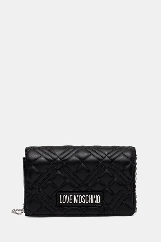 Kabelka Love Moschino hladký černá JC4248PP0MLA000B