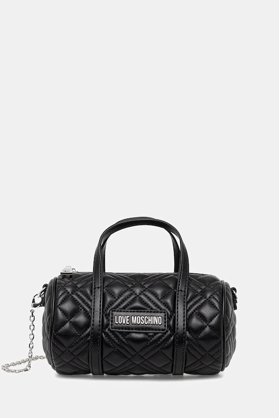 Kabelka Love Moschino jednofarebný čierna JC4249PP0MLA000B