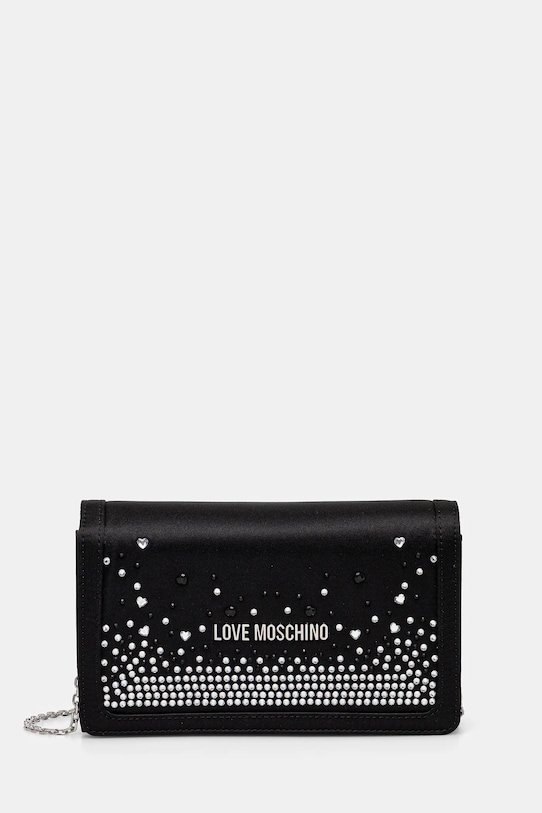 Love Moschino torebka nie mieści A4 czarny JC4250PP0MKQ100A