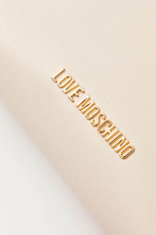 Listová kabelka Love Moschino JC4287PP0MKP0110 béžová