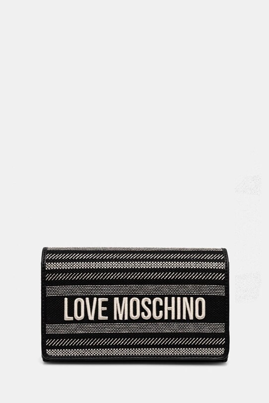 Love Moschino torebka nie mieści A4 czarny JC4241PP0MKO100A