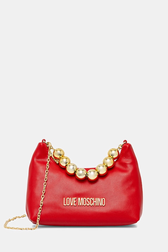 Kabelka Love Moschino hladký červená JC4252PP0MKS0500