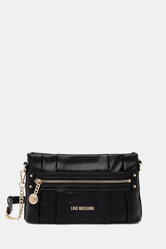 Love Moschino torebka nie mieści A4 czarny JC4215PP0MKB0000