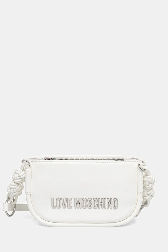 Kabelka Love Moschino hladký bílá JC4235PP0MKL0100