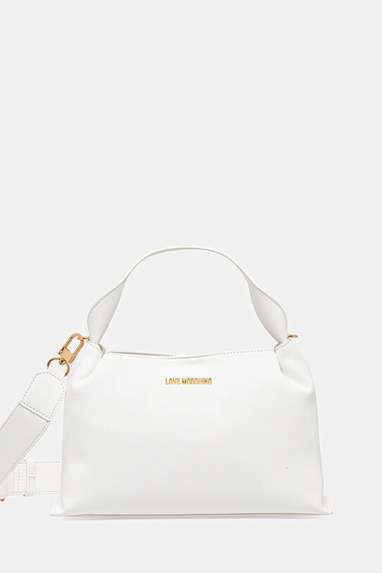 Kabelka Love Moschino jednofarebný biela JC4278PP0MKI0100